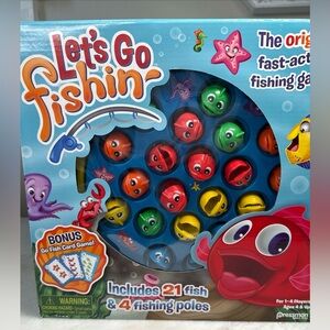 Let's Go Fishin' Game by Pressman The Original Fast-Action Child Dexterity